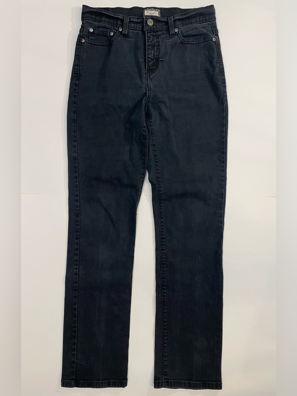 Perfectly Slimming Straight 512 Jeans by Levi's | Black | Straight-Leg | size 8